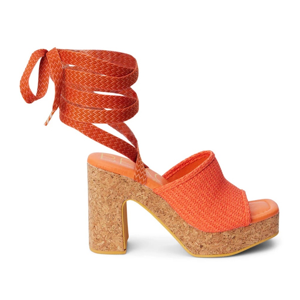 Matisse Wedges - Orange